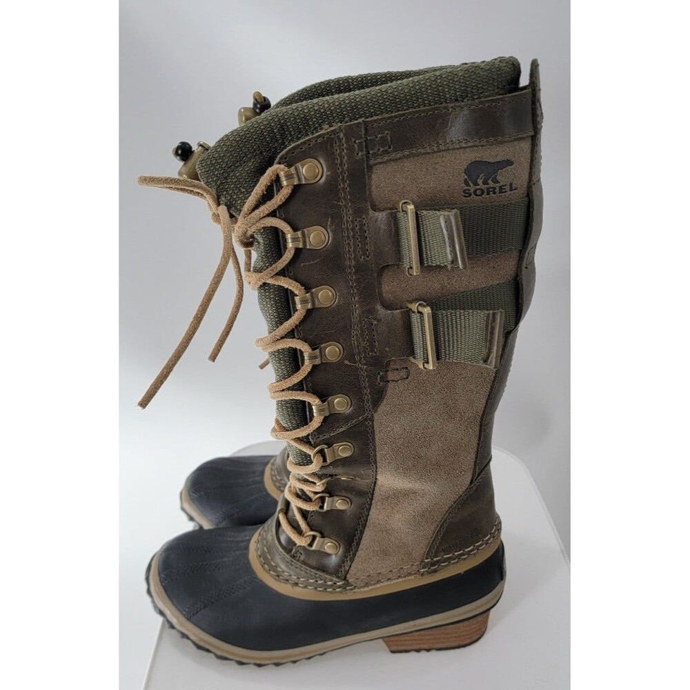 Sorel 'Conquest Carly II' Tall Waterproof Winter Riding Boots - Picture 4 of 10